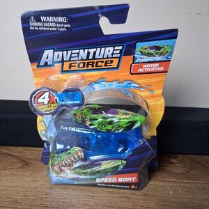 Adventure Force Speed Boat Green Water Activated 4 Direction Turning Zuru Boat